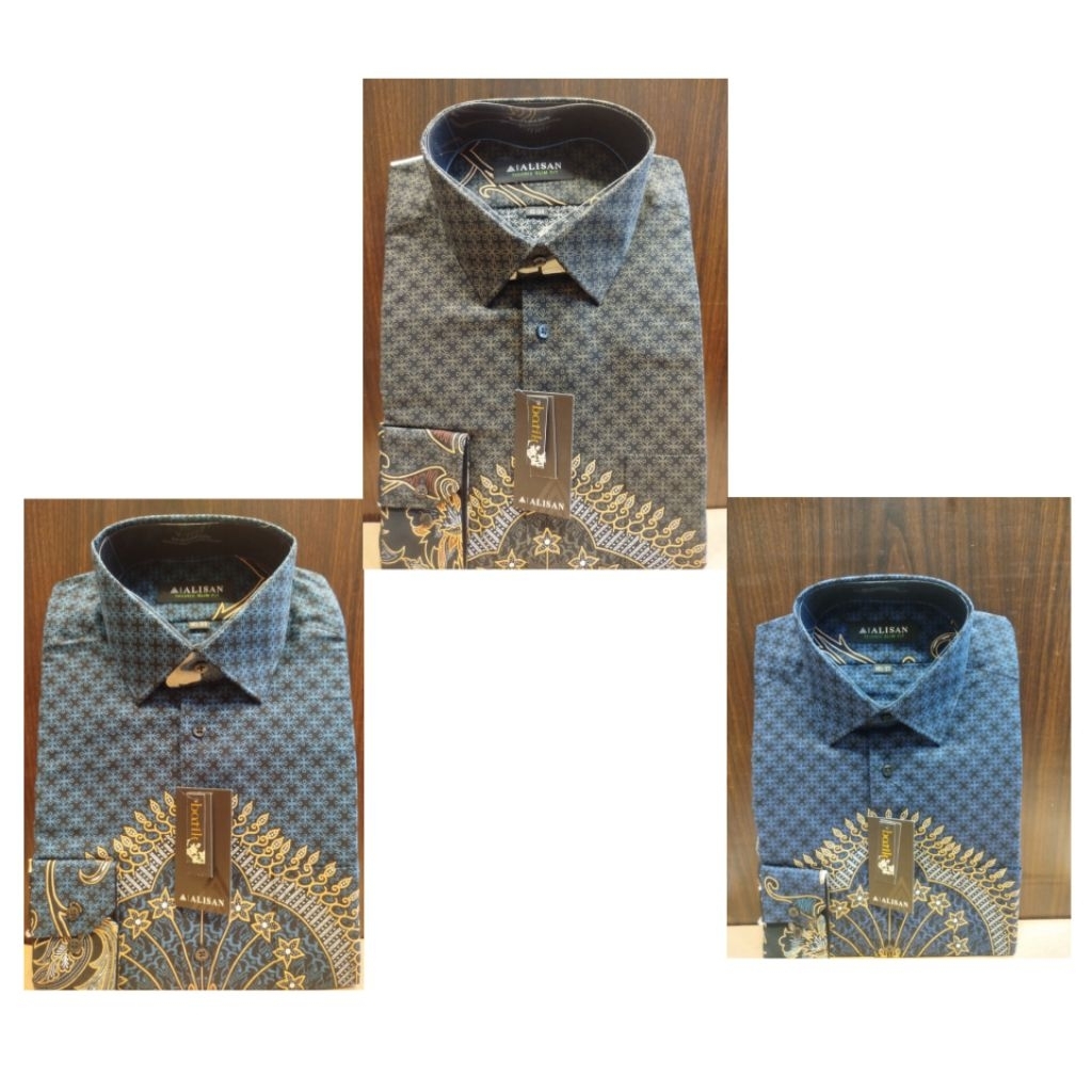 Alisan Batik  Lengan Panjang SlimFit