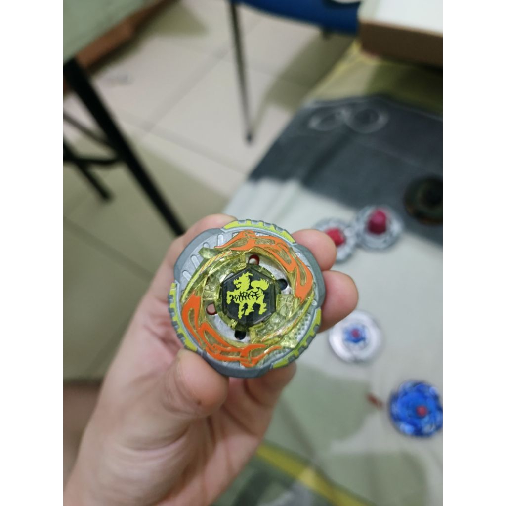 BEYBLADE METAL FIGHT ROCK ZURAFA ORI (LOOSE) MAINAN GASING ASLI
