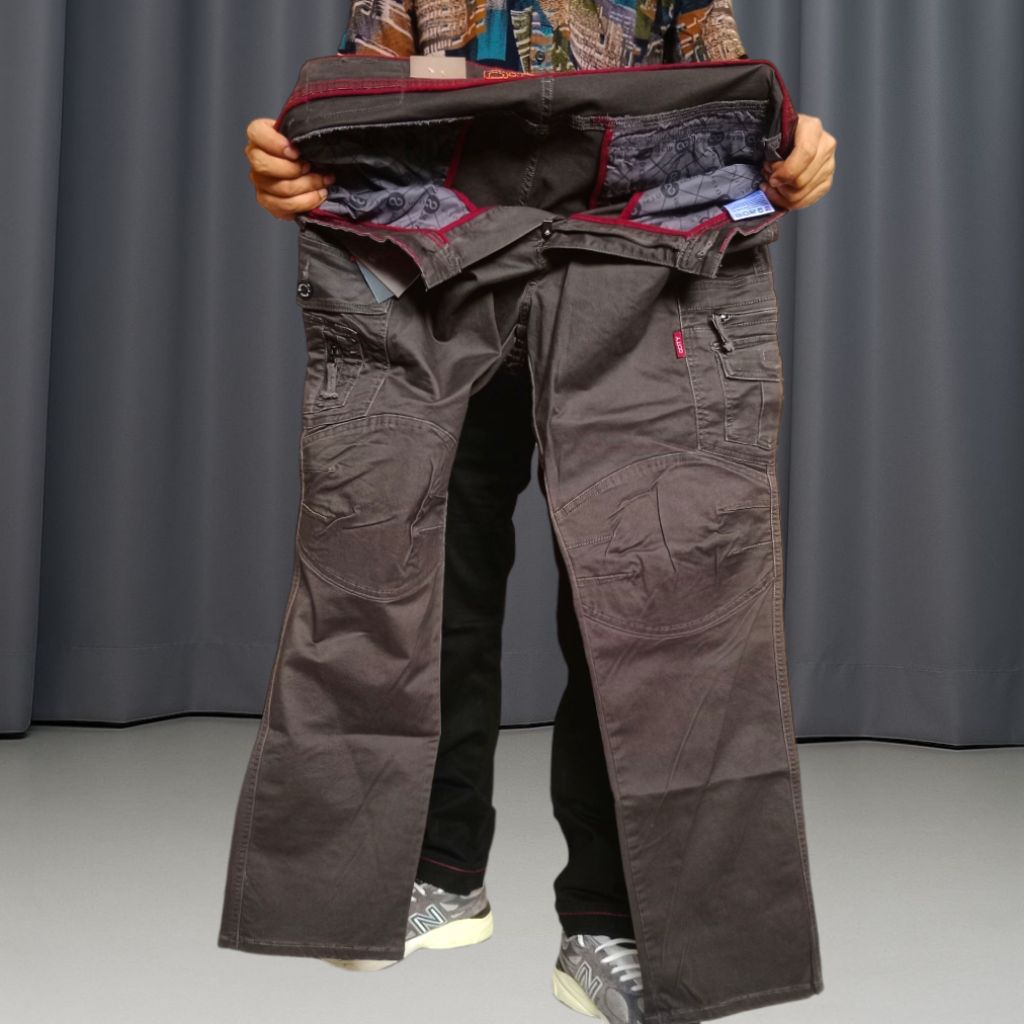 Celana Cargo Panjang Slim Fit Karet Celana Tactical Slim Fit O'CITY TacticaL Bahan Kanvas