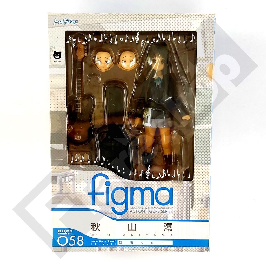 Figma Mio Akiyama versi Seragam Sekolah figma no. 058