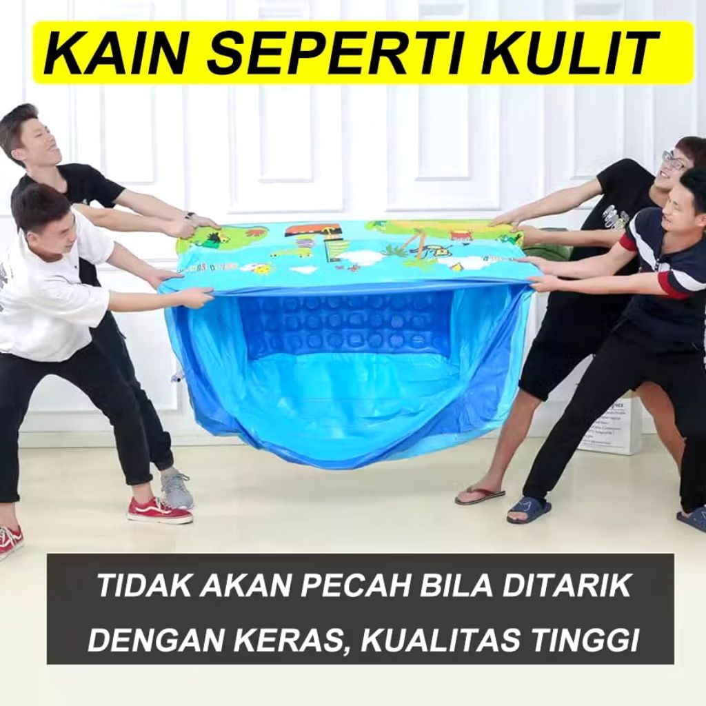 (SECOND PAKAI PRIBADI) Kolam renang tiup karet untuk family inflatable