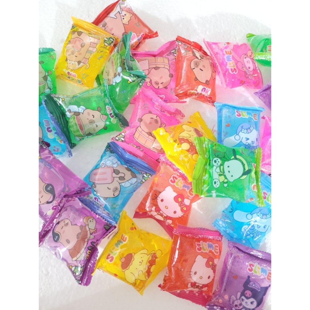 Slime Bantal Clear Slime Clear Viral Slime Bantal Clay Clear Viral