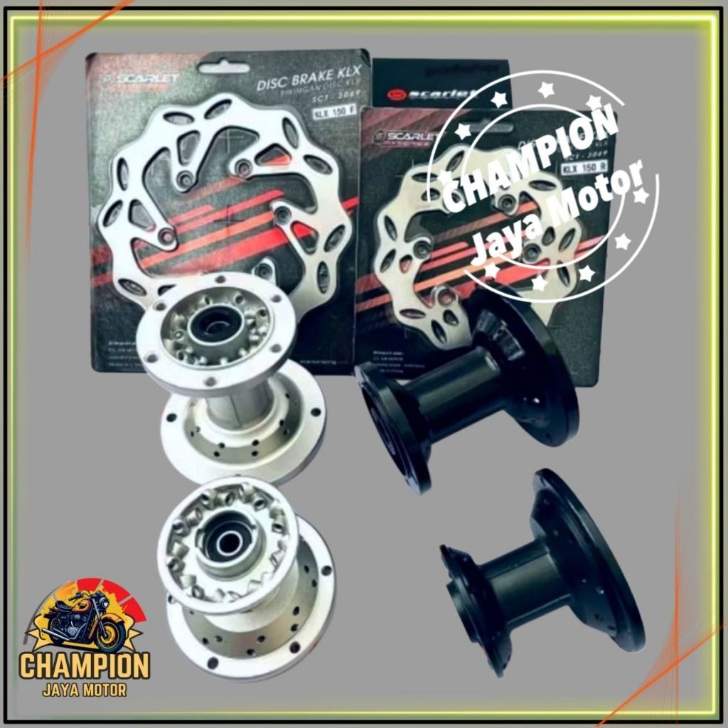 TROMOL SCARLET MX SERIES KLX 150 DTRACKER 150 PLUS PIRINGAN CAKRAM MODEL KTM TROMOL KLX 150 DTRACKER