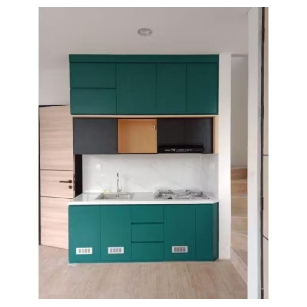 Kitchen Set PVC Minimalis Modern Custom