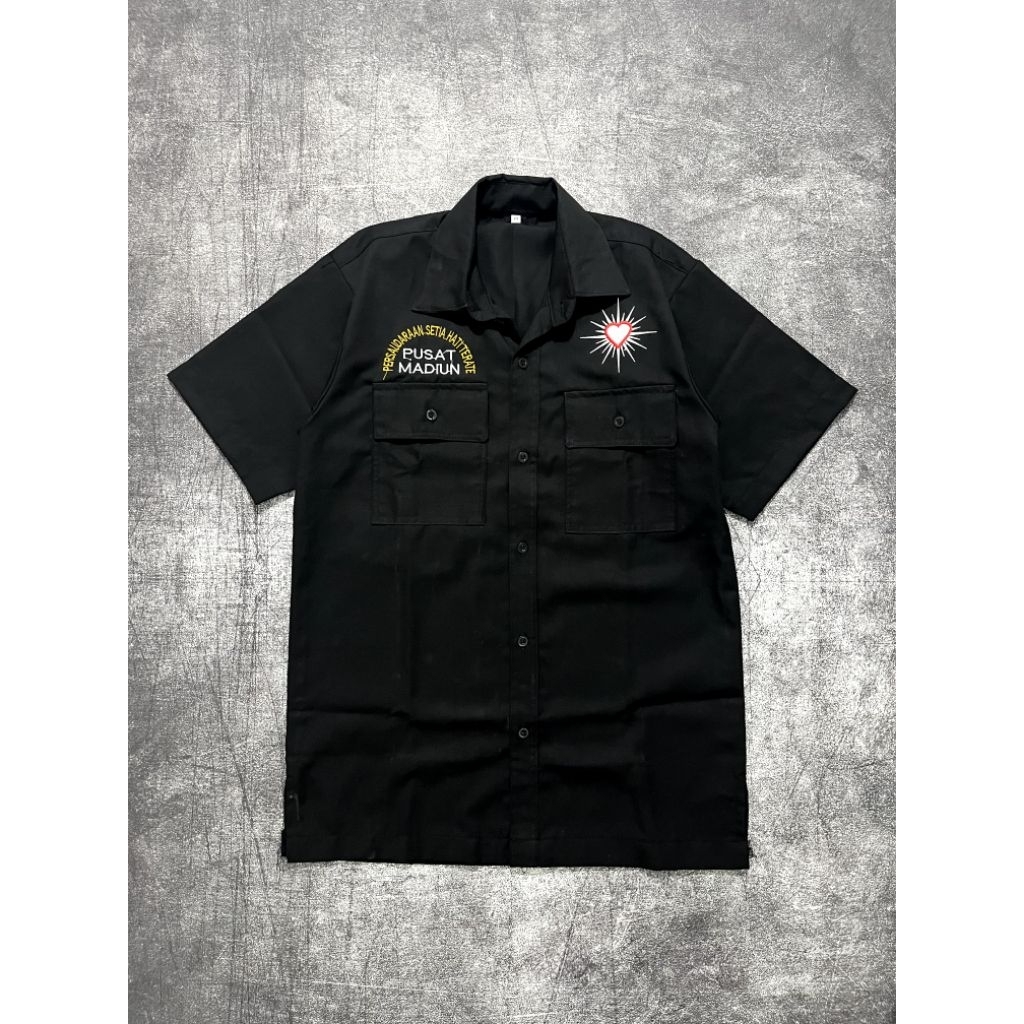 Kemeja PSHT // kemeja pendek psht // kemeja PSHT keren // kemeja pria Psht // kemeja terate // kemej