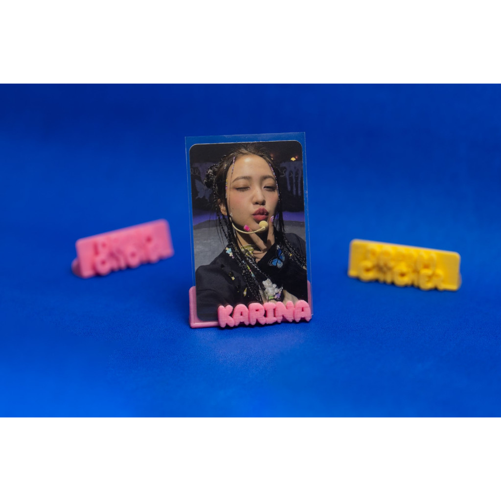 Stand Holder Photocard K-Pop Custom 3D Print