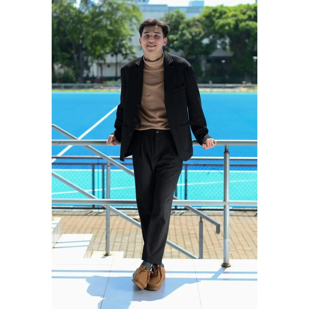 Heymale  Streaky Blazer Blazer Pria