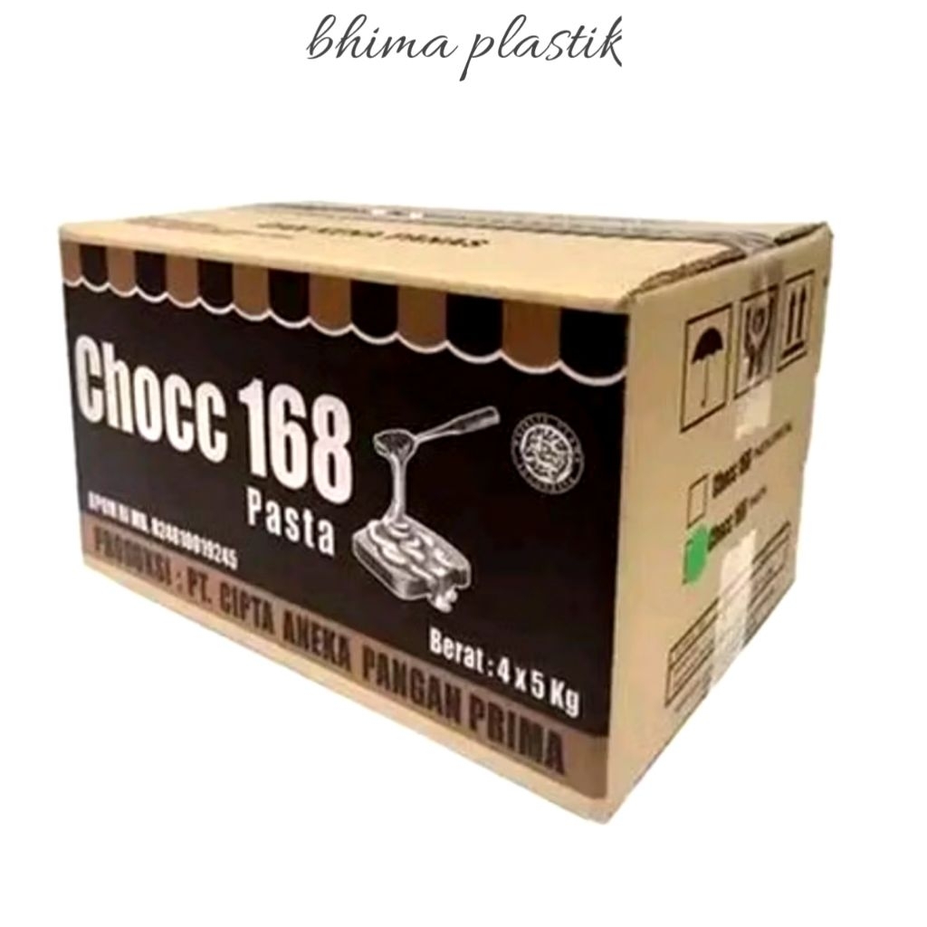 PASTA COKLAT CHOCC 168/ SELAI COKLAT/ COKLAT ISIAN/ COKLAT FILLING
