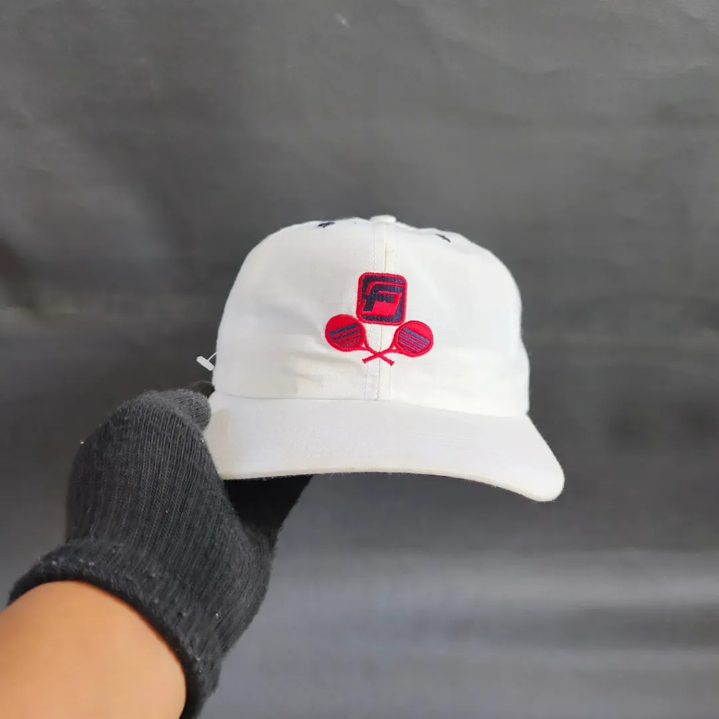 Topi Cap Unisex Pria Wanita FUBU Putih Made in USA