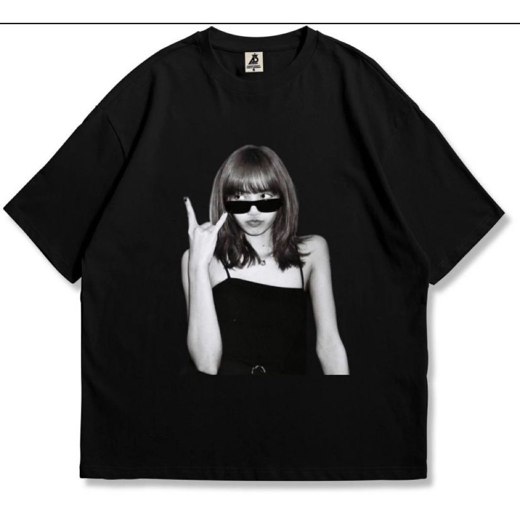 TSHIRT-KAOS LISA BLACKPINK KATUN 24s