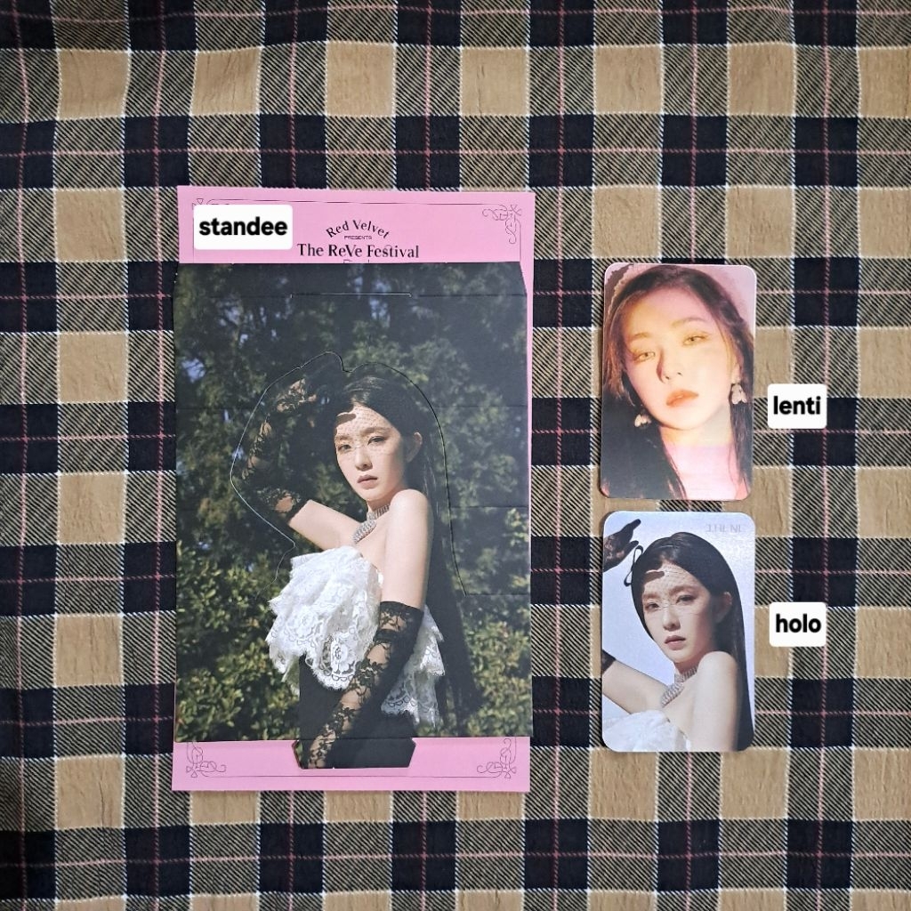 (READ DESC) Red Velvet Irene Lenti Holo Finale Photocard Standee