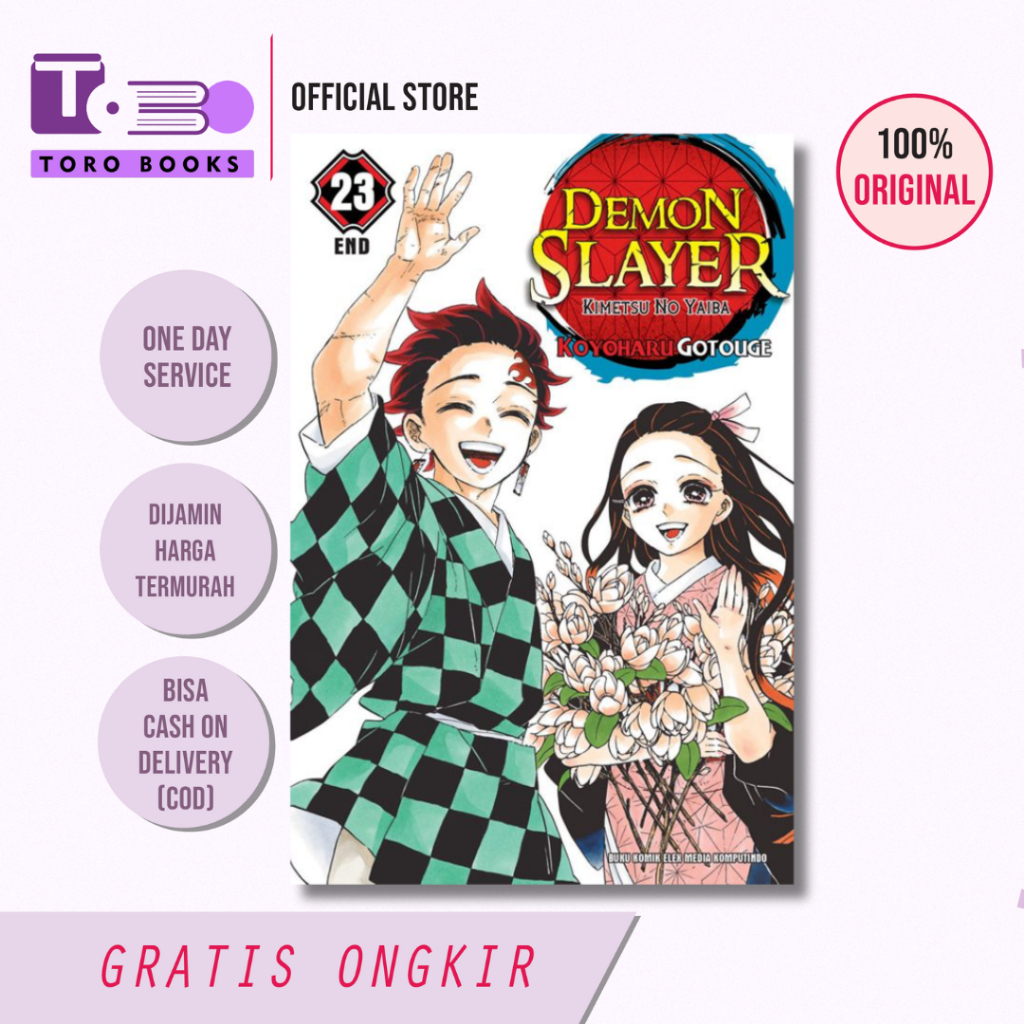 Komik seri : Demon Slayer - Kimetsu No Yaiba