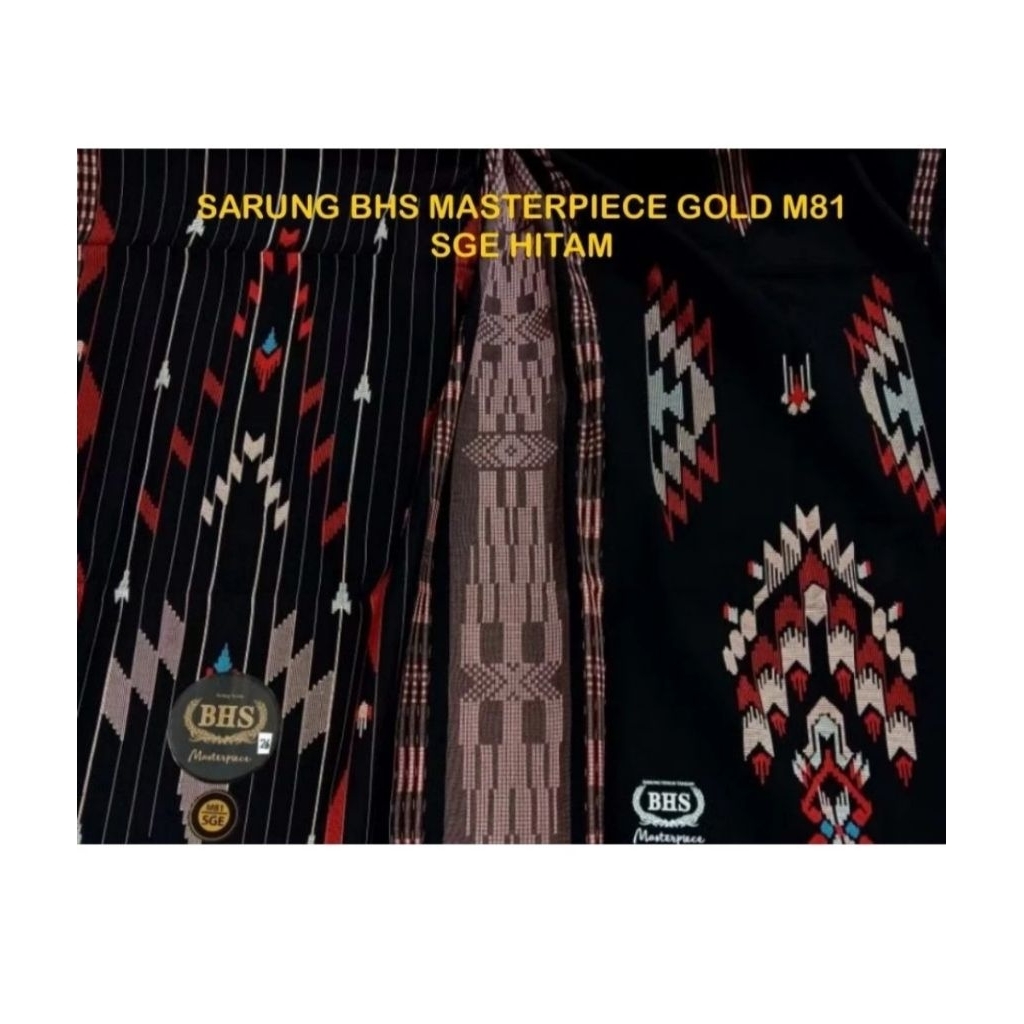 SARUNG BHS MASTERPIECE GOLD M81 SGE HITAM