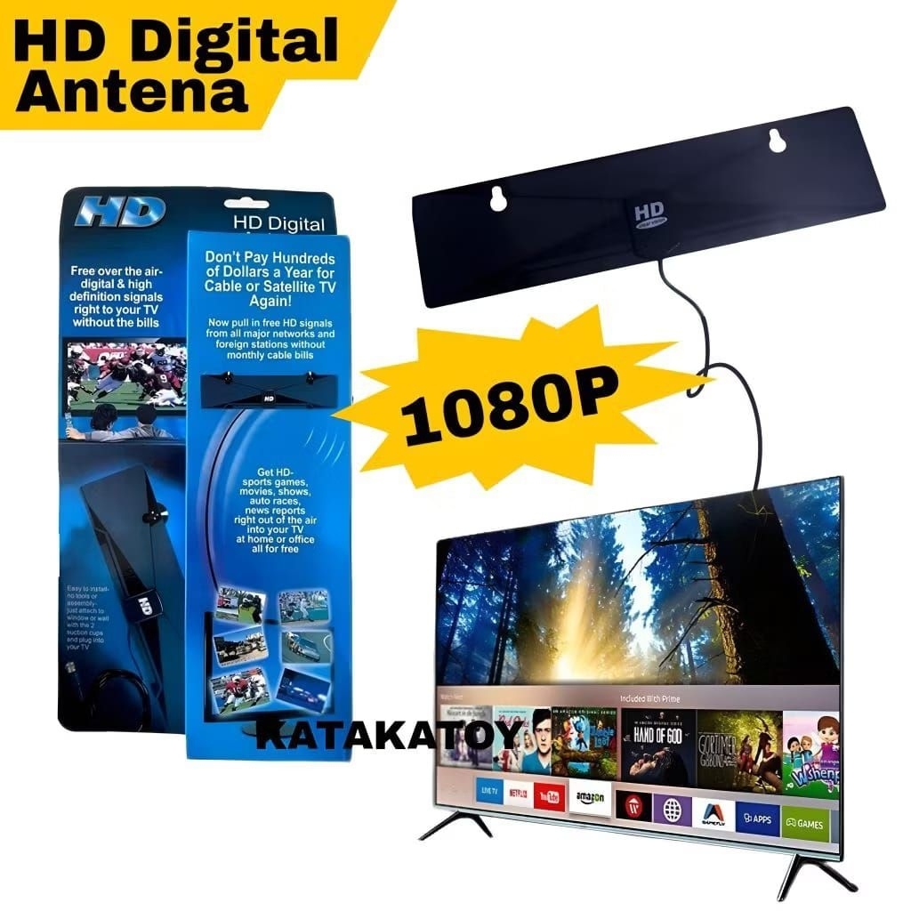 NTENA HD TV DIGITAL 1080P Antena TV Digital Indoor Kualitas Terbaik