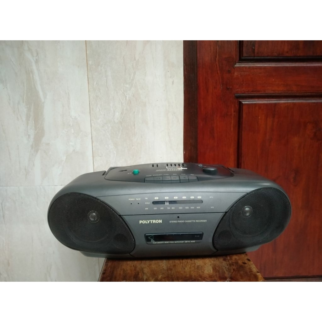 radio polytron grand bazzoke PSC 612 radio polytron kapsul pemutar kaset pita