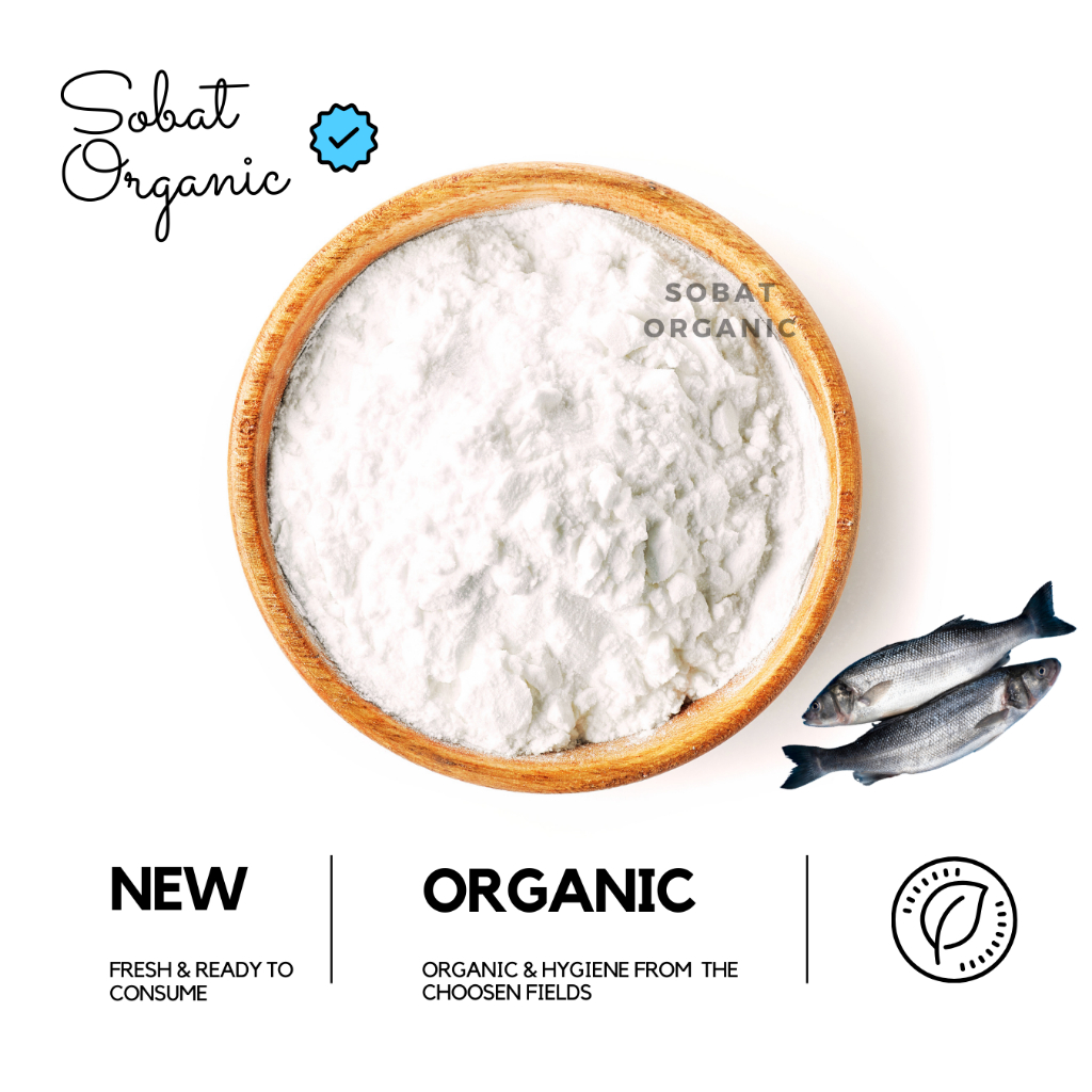 Fish Collagen Tripeptide Kolagen Ikan Tripeptid Food Grade 100gr