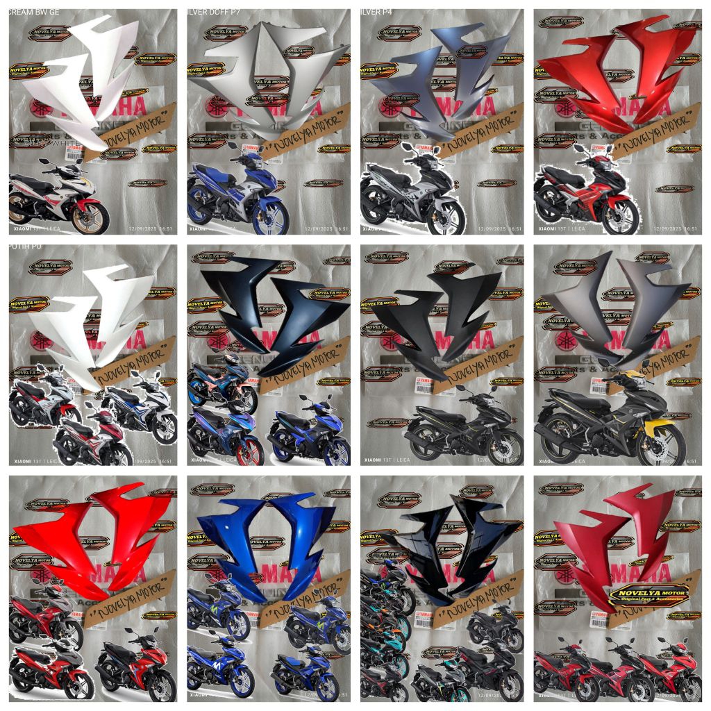 PANEL COVER SAYAP MXKING MX KING V1 V2 KANAN KIRI ORI YAMAHA 2PV-F835V-00 2PV-F835U-00