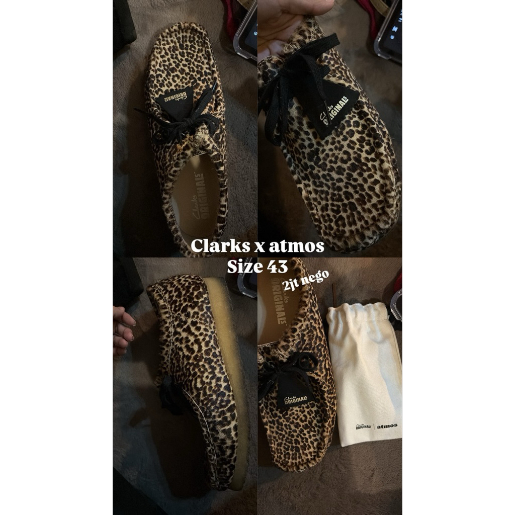 sepatu clarks x atmos
