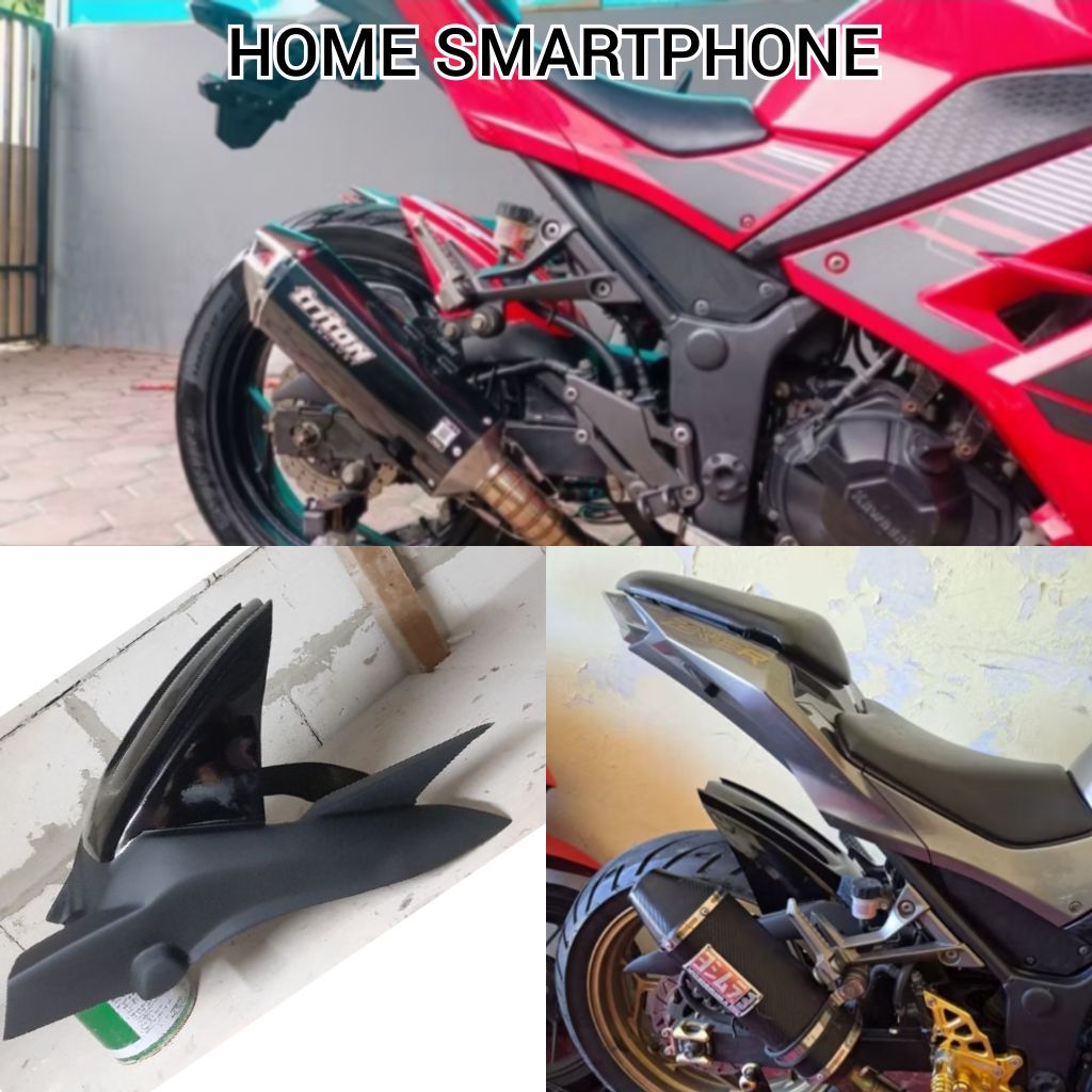 Cover Arm Hugger arm Kawasaki Ninja 250 fi Model Standar