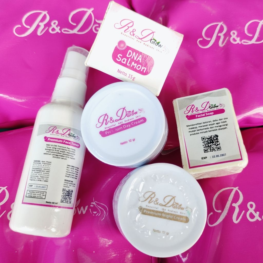 R&D Glow Skincare Original Plus DNA Salmon R&D Glow Original