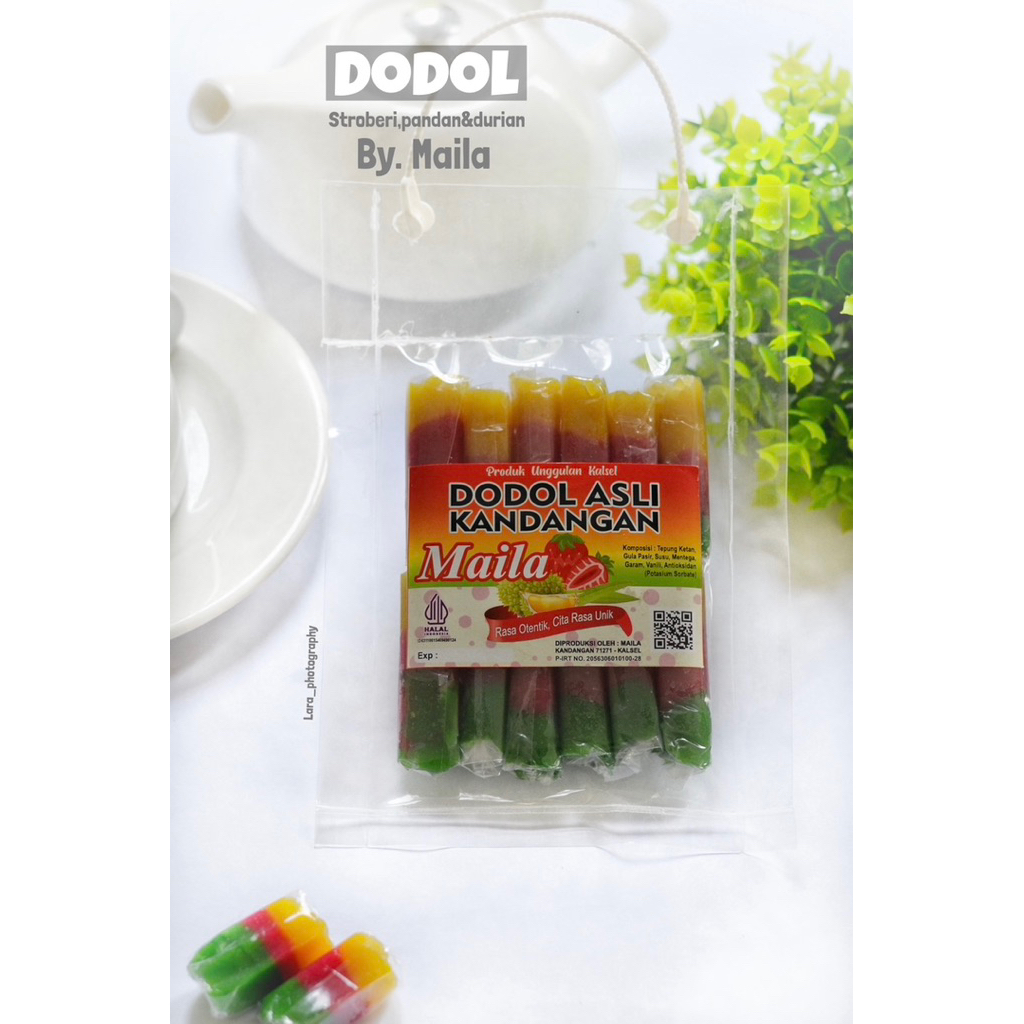 Dodol Asli Kandangan | Dodol Maila Aneka Rasa - Oleh-Oleh Khas Kalimantan Selatan | Dodol Kemasan ca