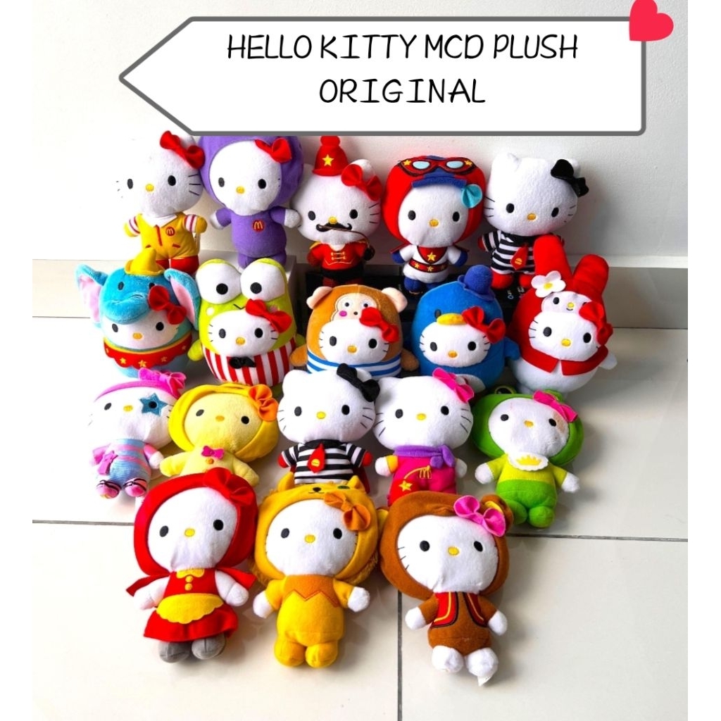 BONEKA HELLO KITTY MCD