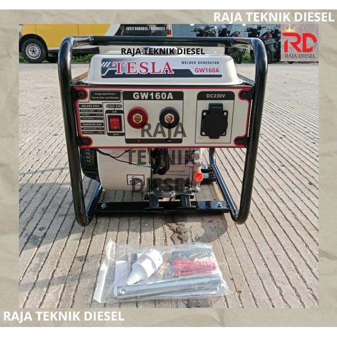 Genset Las 160 Ampere GW160A Welding Generator Tesla GW-160A ORIGINAL