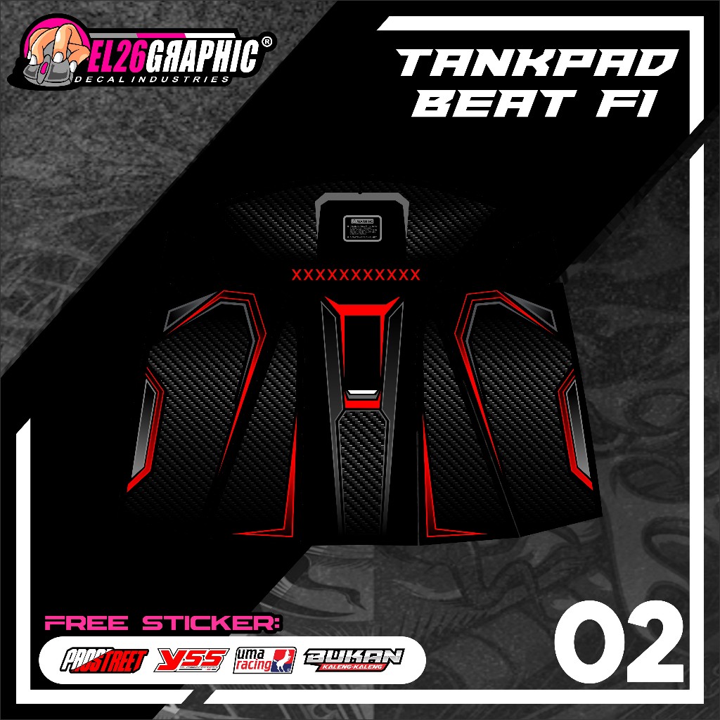 02 STICKER TANKPAD DASBOR BEAT FI - STIKER TANKPAD DASBOR BEAT FI