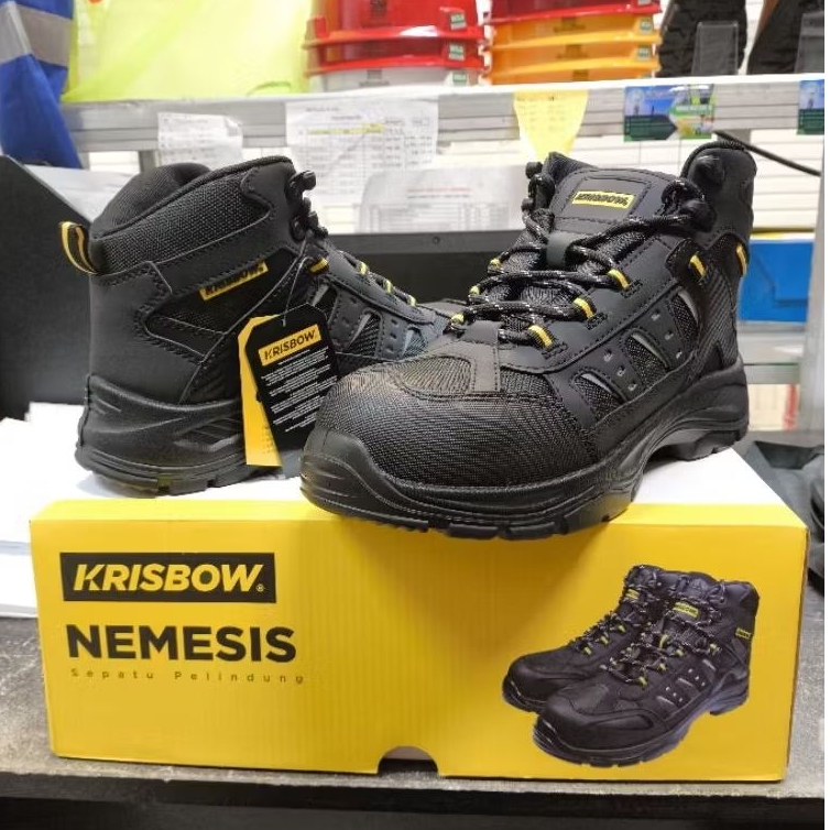 KRISBOW NEMESIS 6 INCHI SAFETY SHOES BY KRISBOW