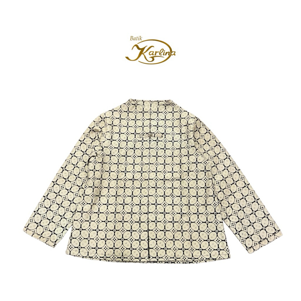 Batik Karlina Blazer Batik Wanita Premium Modern UK-XL