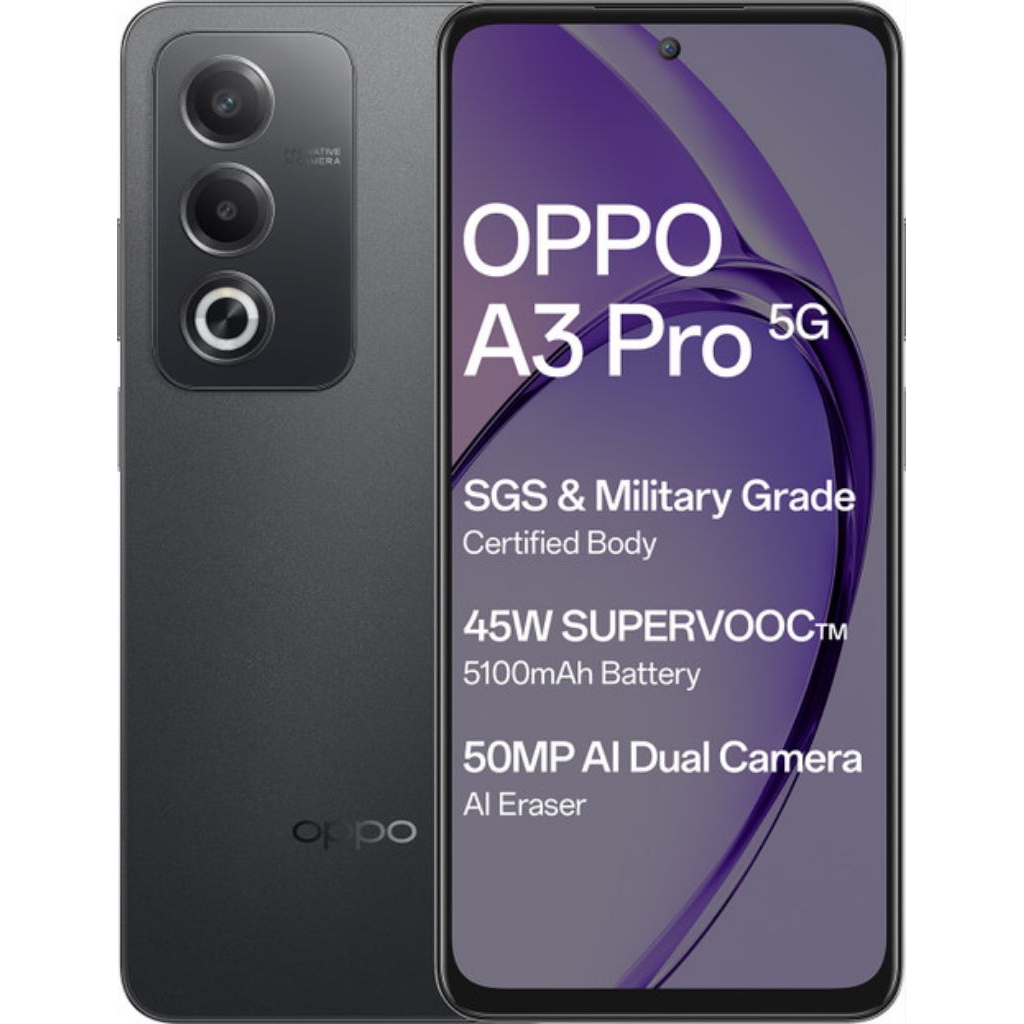 SALE TERBATAS OPPO A3 PRO 5G | RAM 8/256GB | DISPLAY RESMI OPPO INDONESIA - MULUS SEPERTI BARU