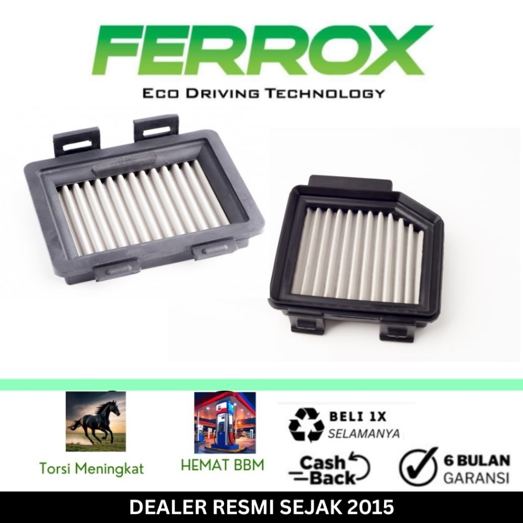 Ferrox Filter Udara Honda CRF 150 250 Rally Rebel 500 - Stainless Steel