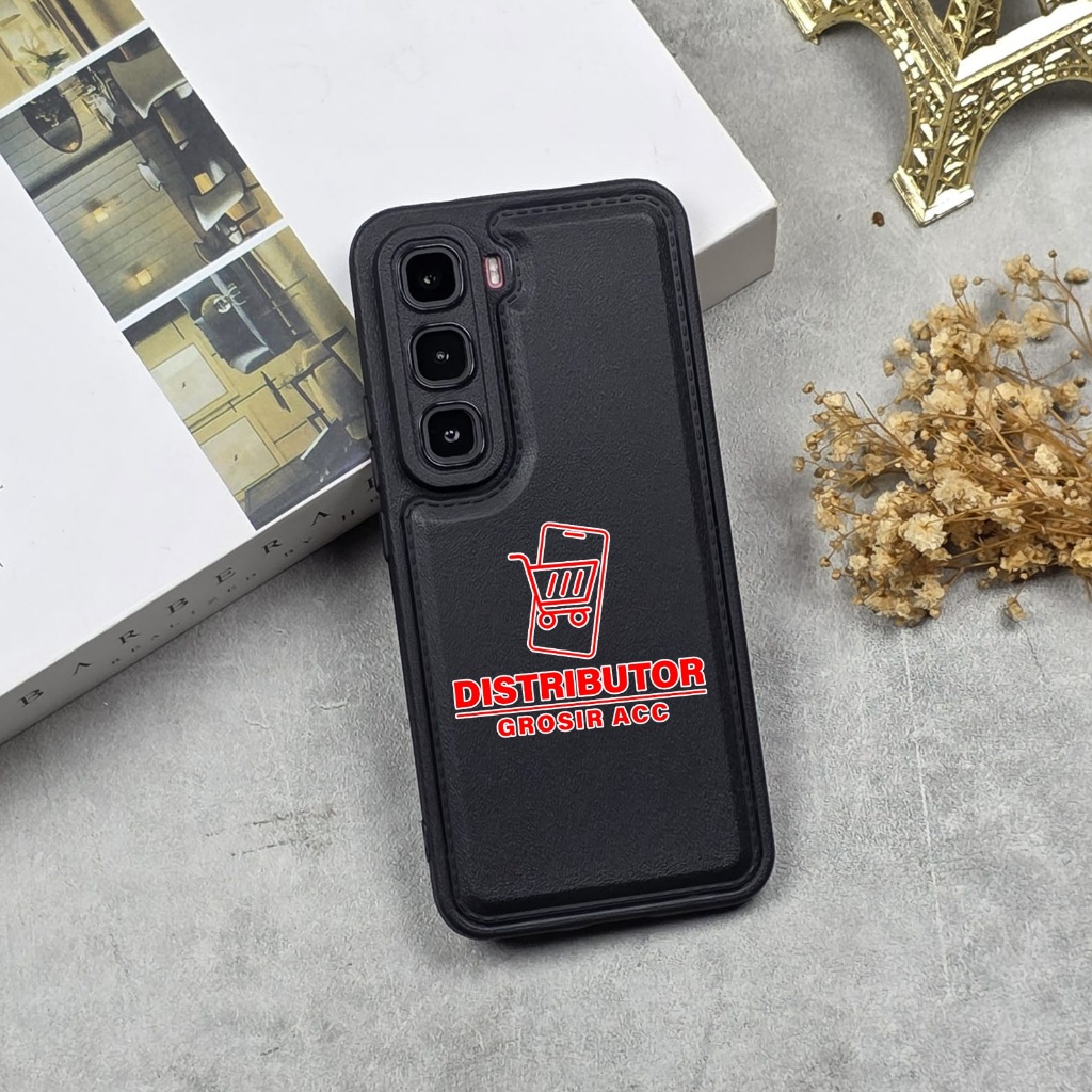 INFINIX HOT 60 PRO INFINIX HOT 60 PRO PLUS CASE LEATHER PRO CASE BLACK INFINIX HOT 60 PRO INFINIX HO