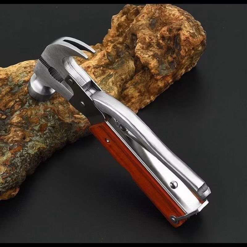 * MKA * PALU TANG kapak TAC TOOL Multifungsi Hammer Tools / Palu Tanduk Kambing Hammer Stainless Pal