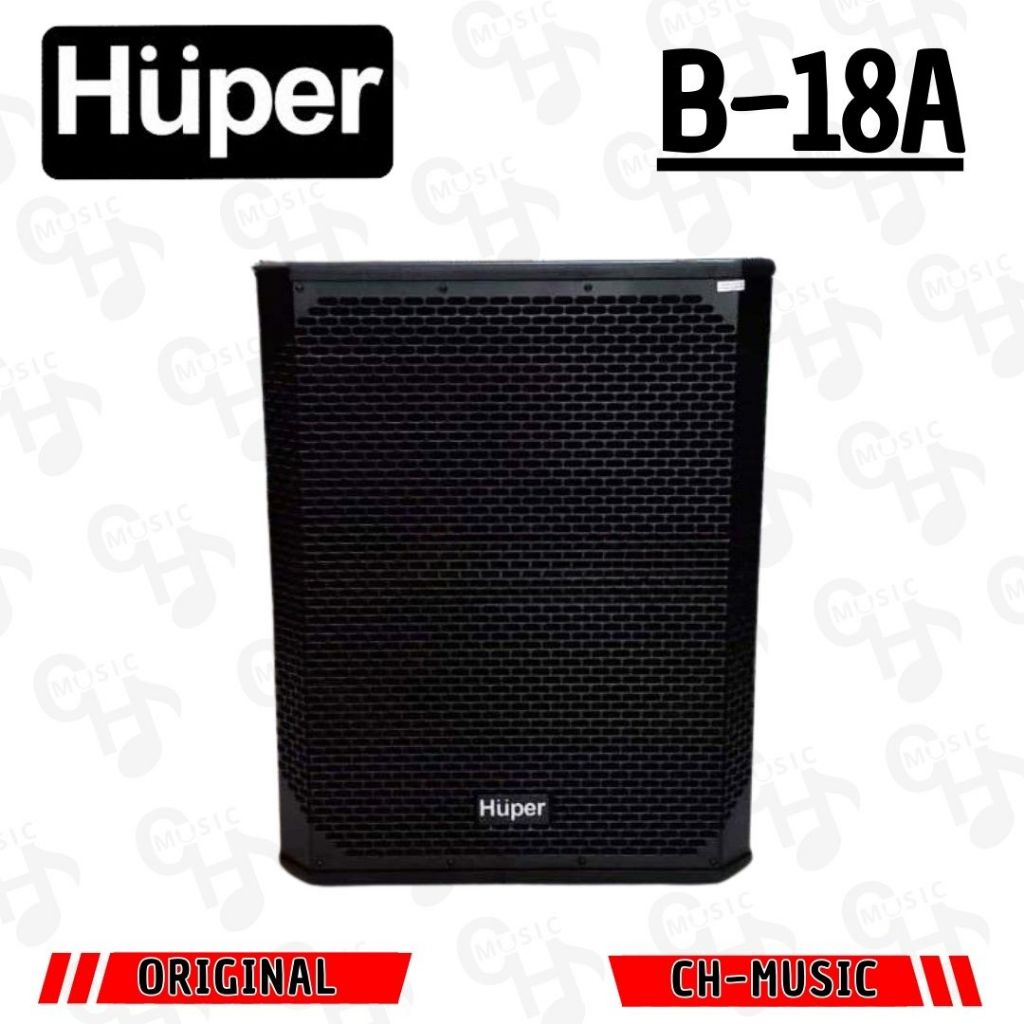 Huper B18A Subwoofer Aktif 18" Original Huper B-18A Active Subwoofer
