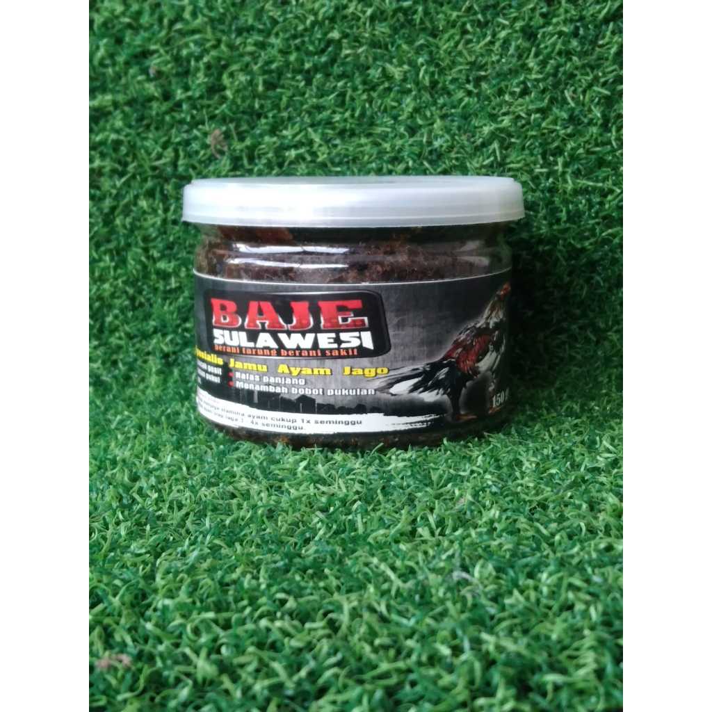 Baje Sulawesi Jamu Ayam Jago Ukuran 150 g