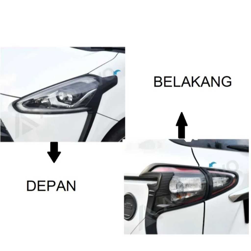 Garnish List Lampu Depan Belakang Sienta 2016 UP