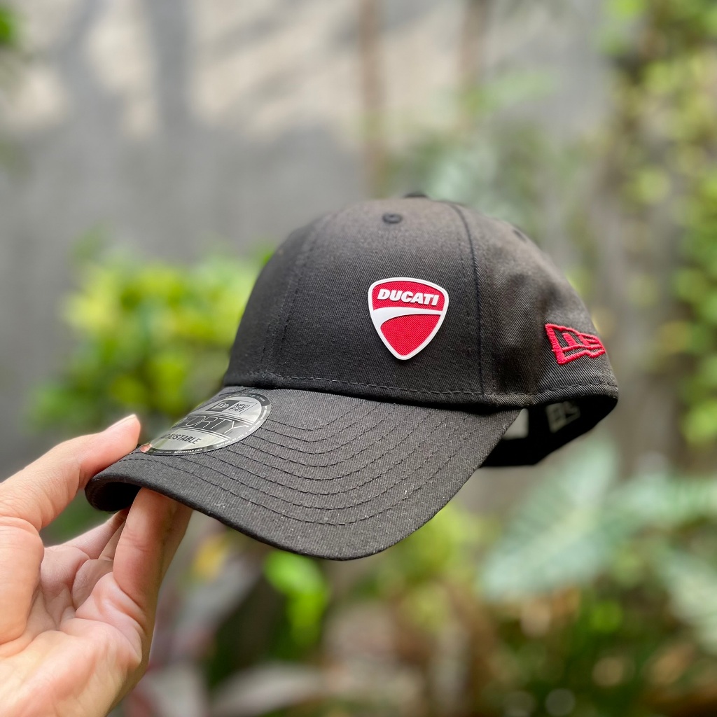 Topi Ducati Motor Logo Flawless Black 9FORTY Adjustable Cap, MotoGP Original NEW ERA – BRAND NEW – M
