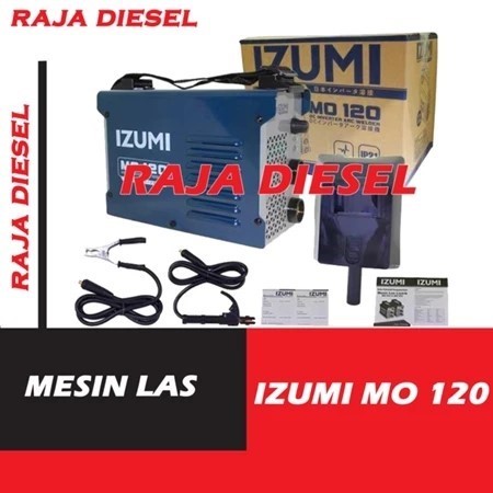 IZUMI MESIN LAS MO 120 A 900 watt TERBAIK TRAFO LAS IGBT MMA 120