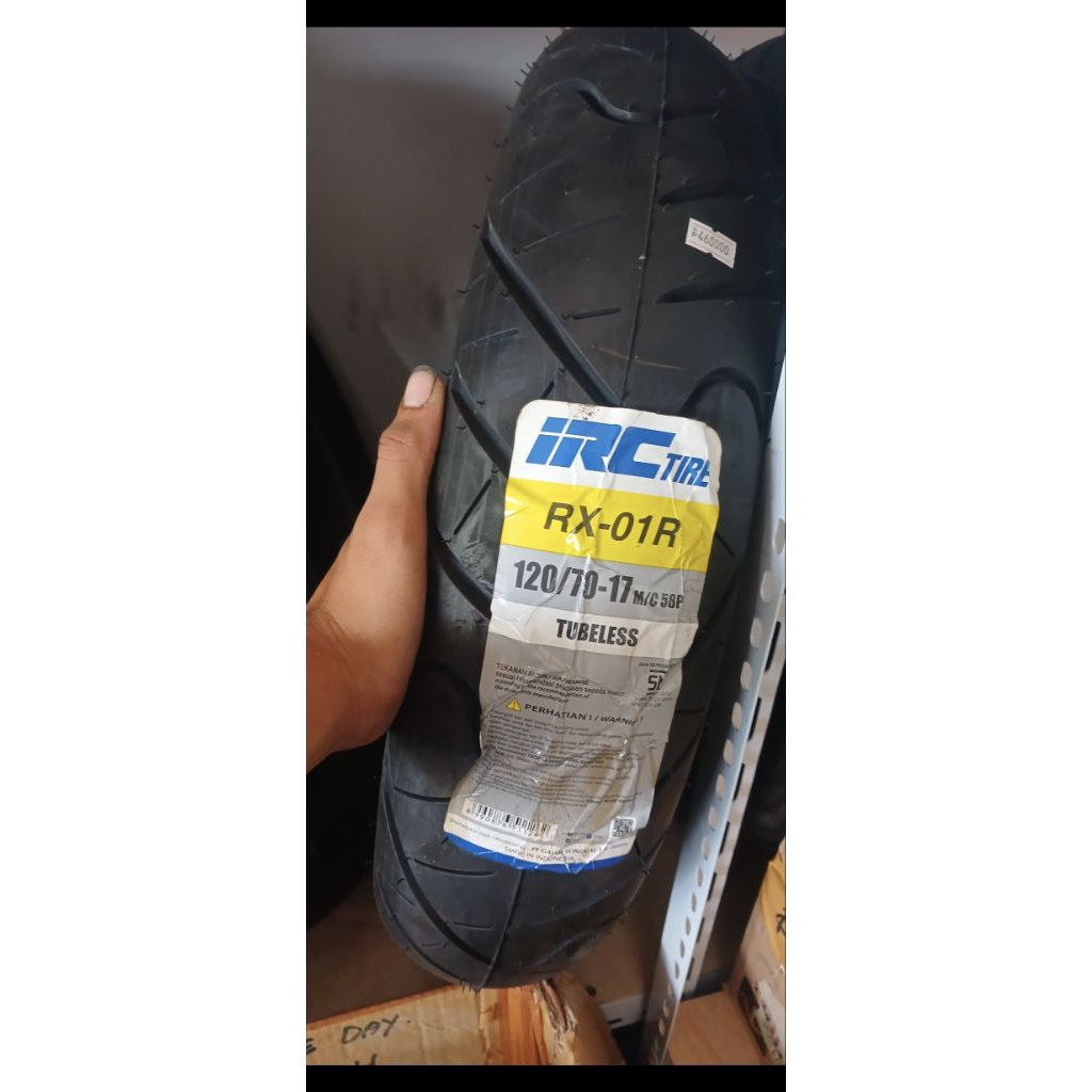 BAN IRC RX-01 R 120/70-17 Tubeless