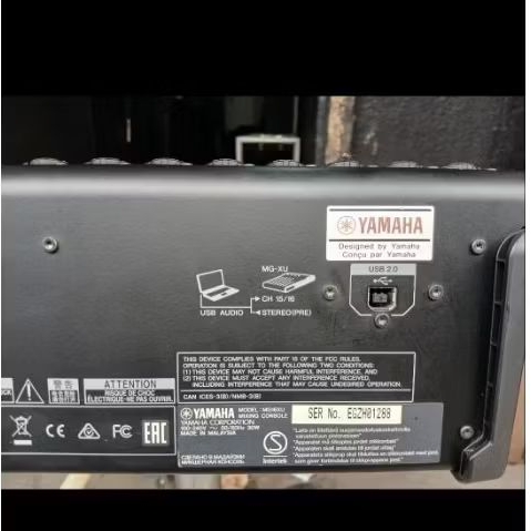 MIXER YAMAHA MG16XU ORIGINAL MALAYSIA