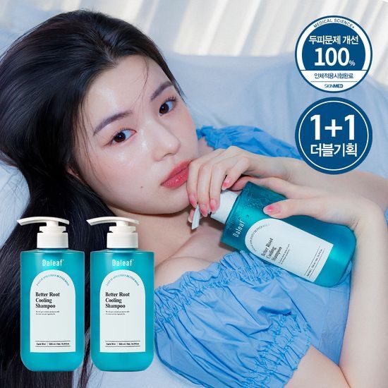 Daleaf Apple Mint Better Root Cooling Shampoo [ORIGINAL PO KOREA]