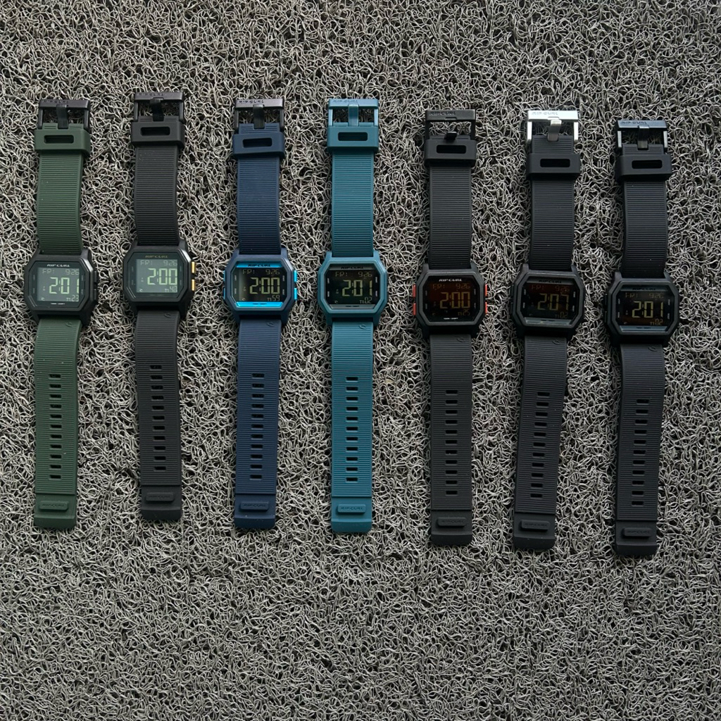 Jam tangan ripcurl atom digital original replace box