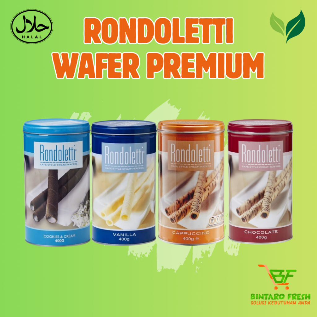 Astor rondoletti wafer premium 400gr/ Wafer rondoletti roll/ Rondoletti termurah