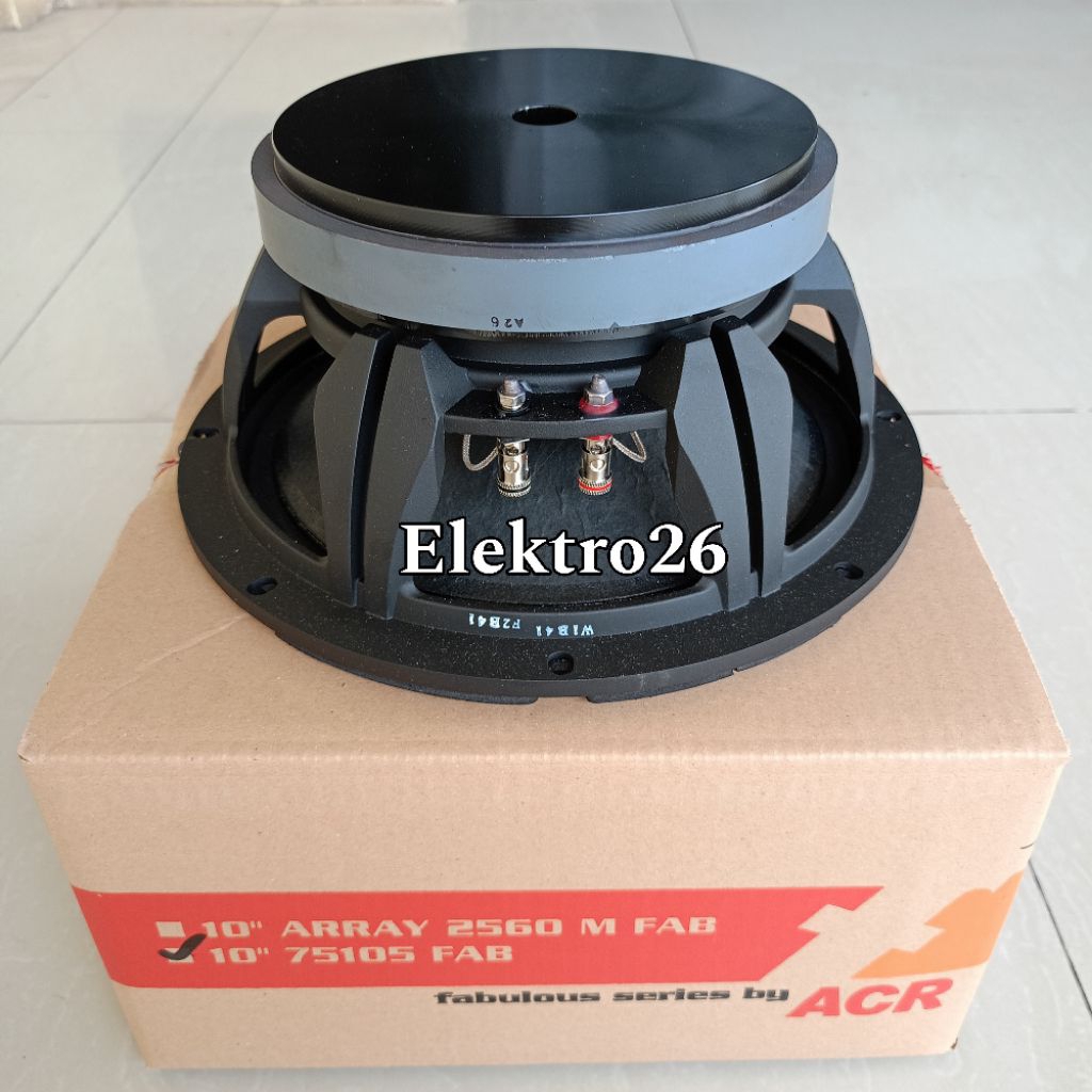 Speaker ACR Fabulous 10 inch 75105 M Spul 3 inch