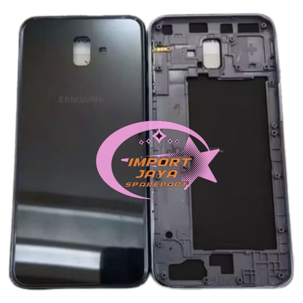 CASING HOUSING FULLSET SAMSUNG J610 J6 PLUS ORIGINAL