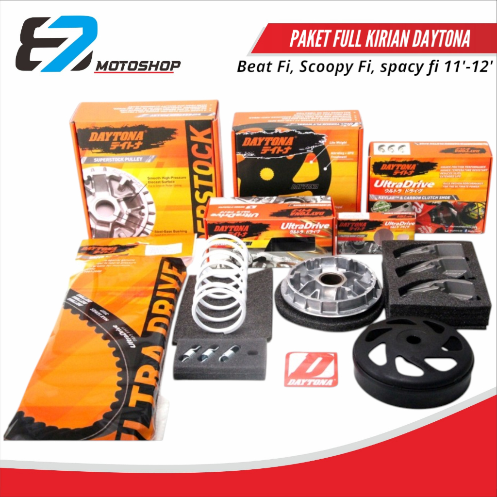 Paket Full Kirian Daytona Beat Fi, Scoopy Fi, spacy fi 11'-12'