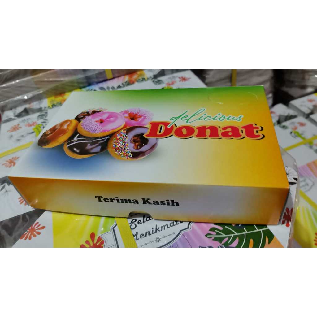 (5PCS) DUS BOX FRESH DELICIOUS DONAT MINI UK. 21 x 13.5