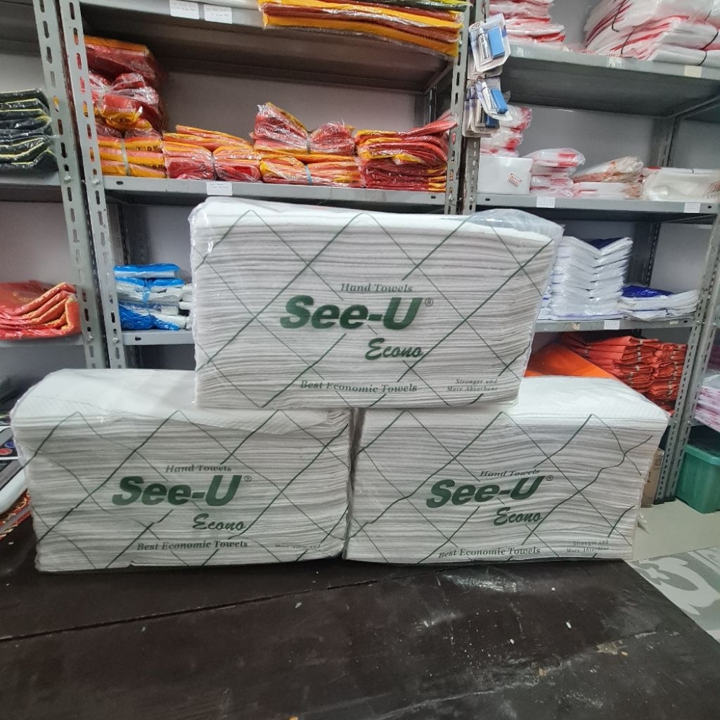 Tissue SEE-U HAND TOWEL Multifold Tisu Tangan Tisu Handtowel