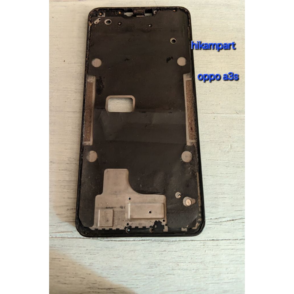 dudukan lcd/frame oppo a3s original copotan